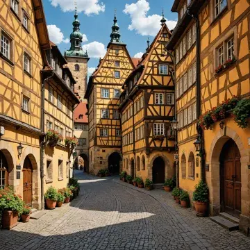 Frumusețea Istorică a Orașului Bamberg: Plimbare pe Străzile Medievale Fermecătoare